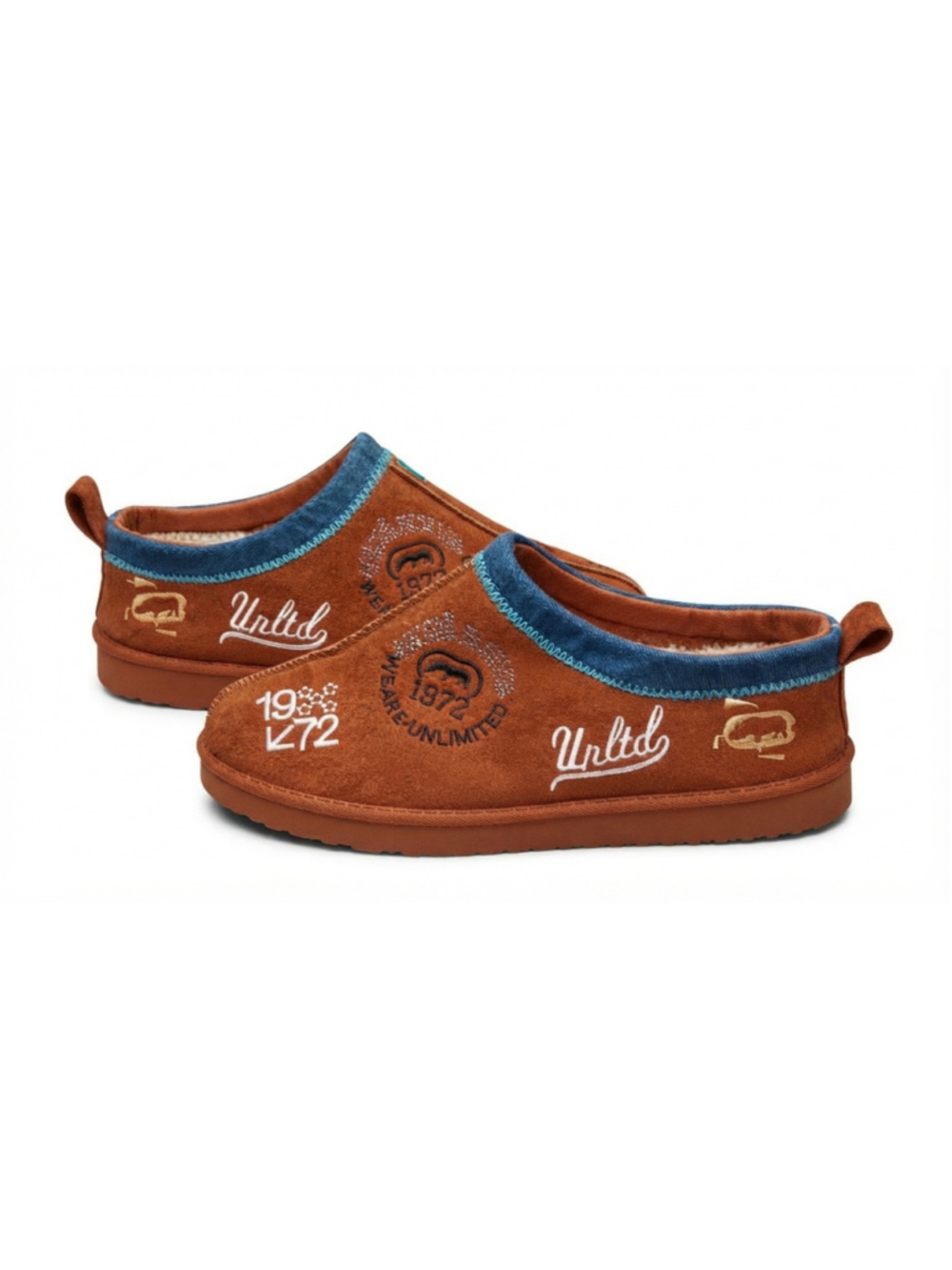Ecko Fur Mule Y2k Style Palace x UGG Tasman Style Slipper Brown Mens Size 9